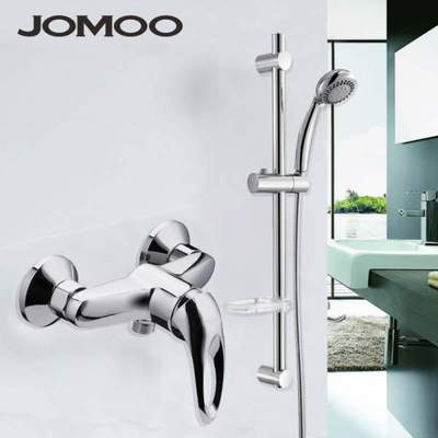 【九牧泉輝專營店淋浴花灑】JOMOO九牧花灑龍頭衛浴手持花灑升降架水龍頭淋浴花灑套裝3576-050+ 01C29升降【報價、價格、評測、參數】-蘇寧易購
